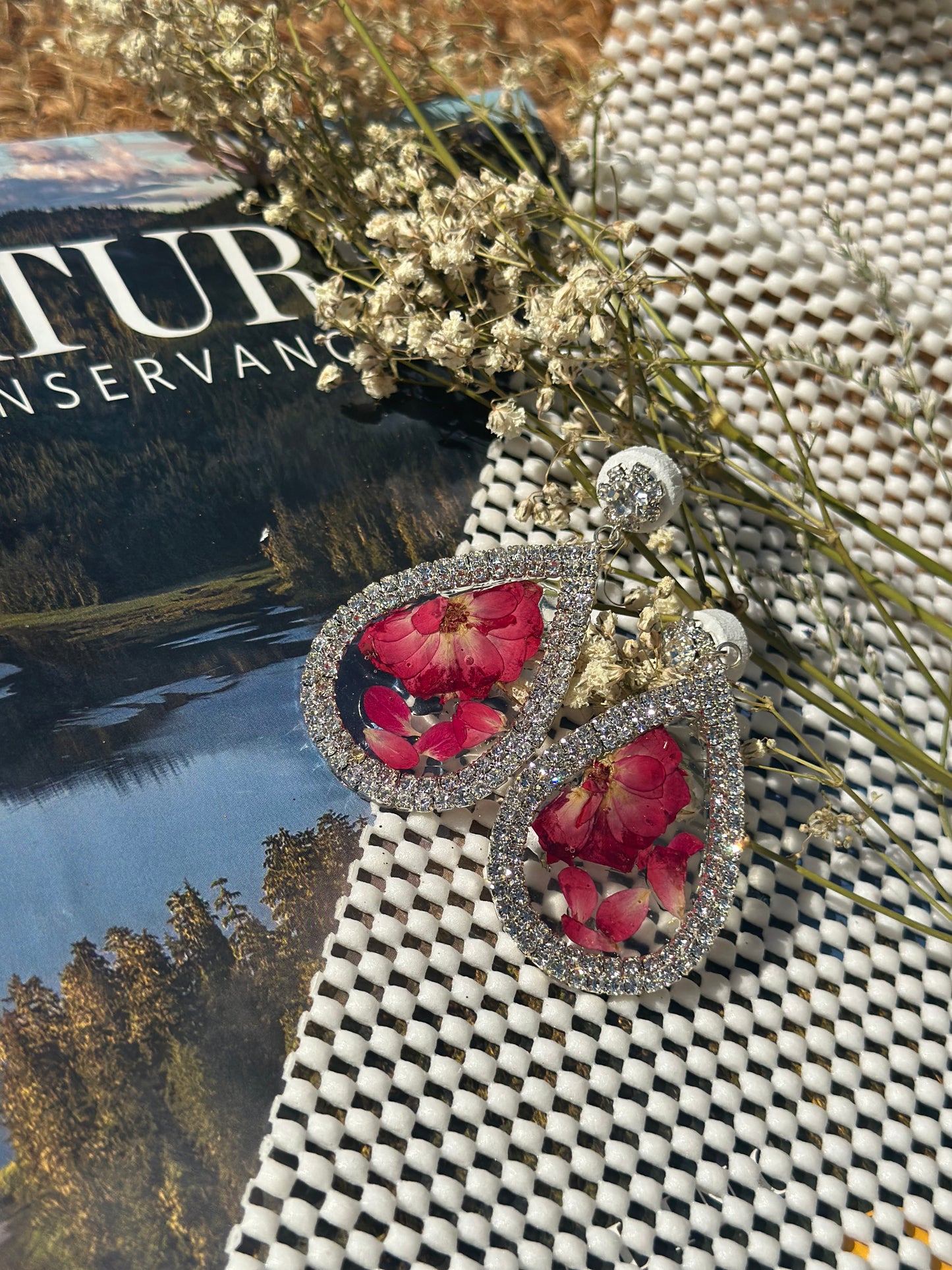 Rose Petals Earrings