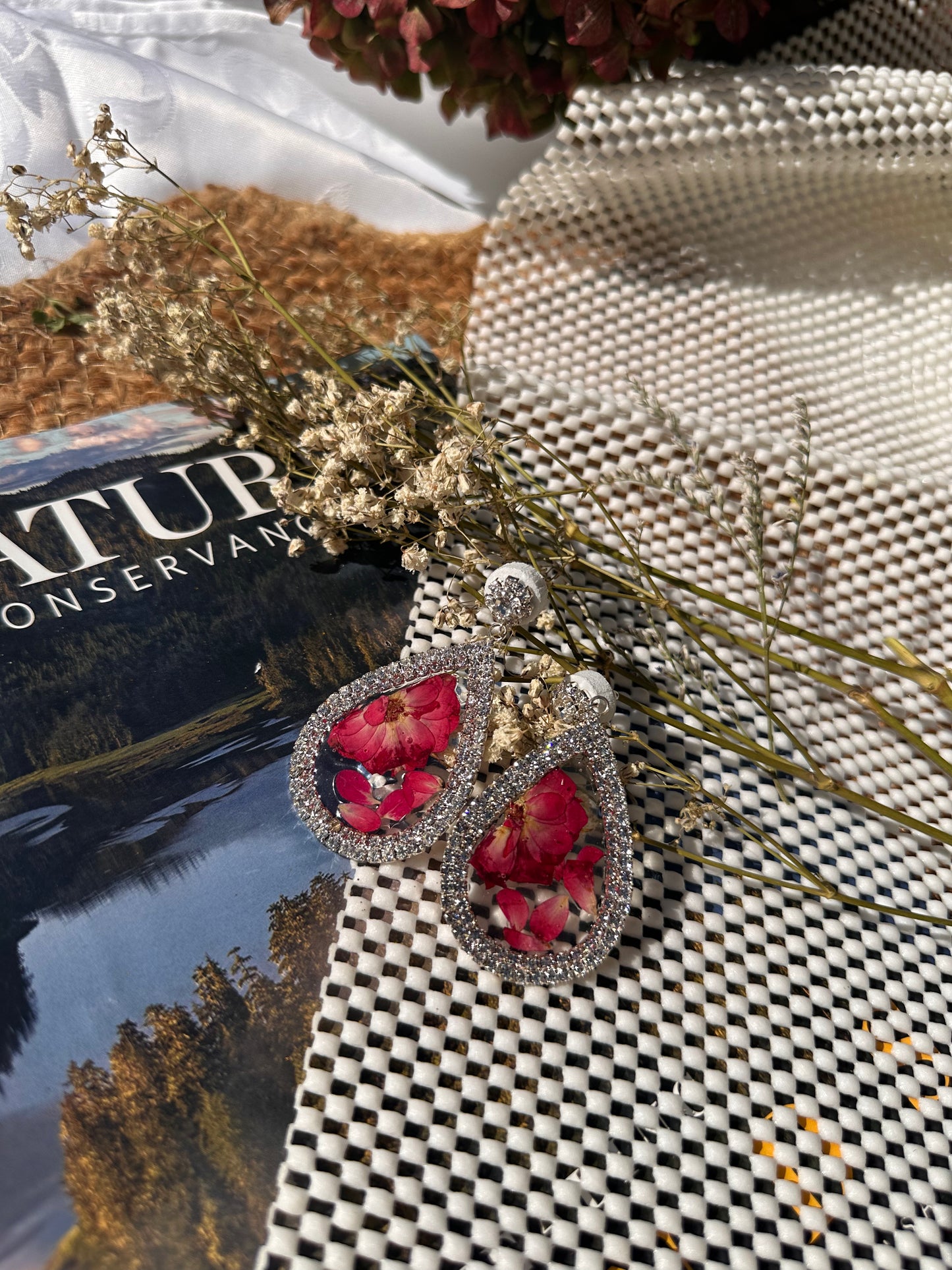 Rose Petals Earrings