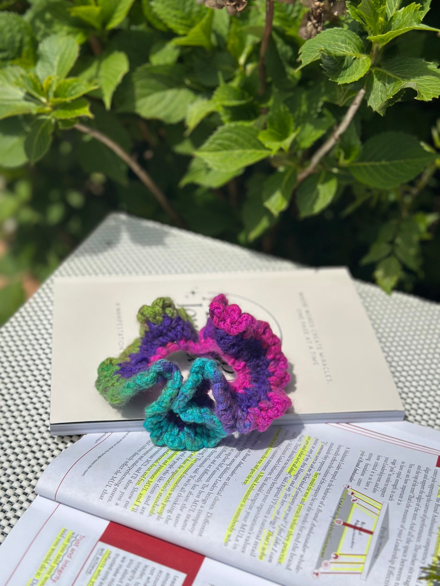 Crochet Scrunchies- Multicolored
