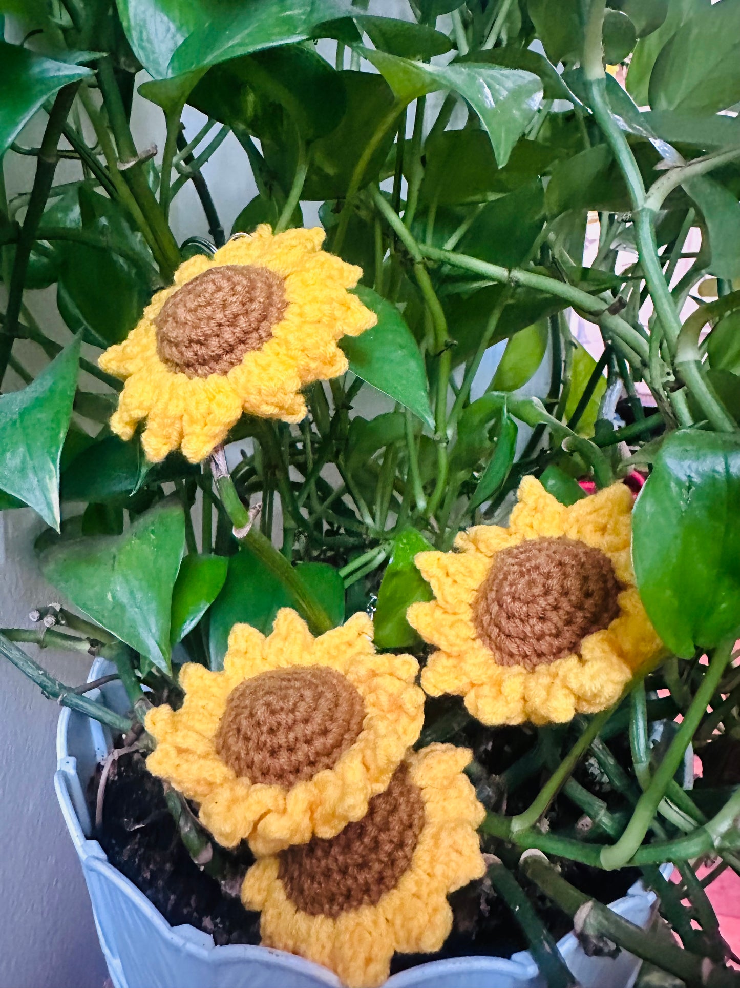 Sunflower Keychains