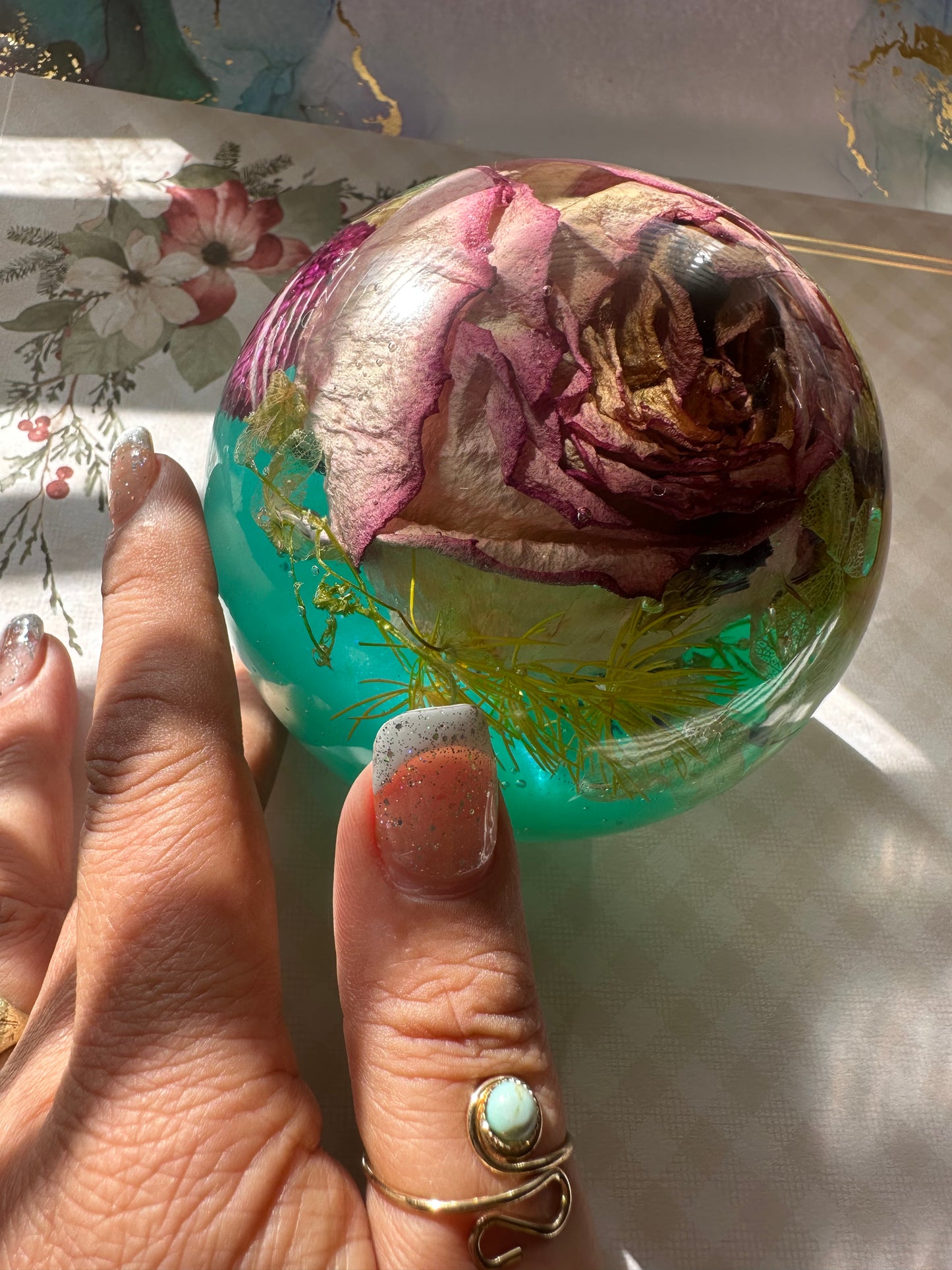 Floral Night Lamp