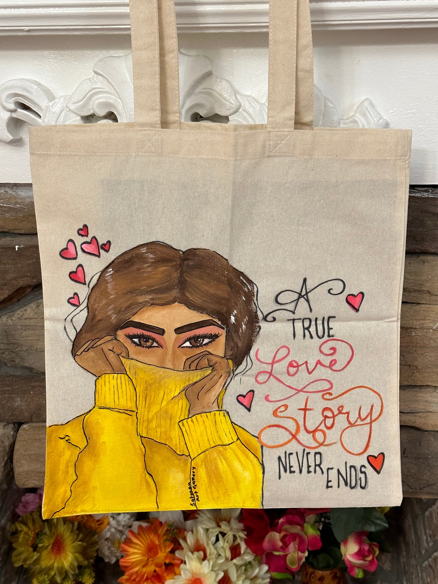 True LOVE STORY Tote