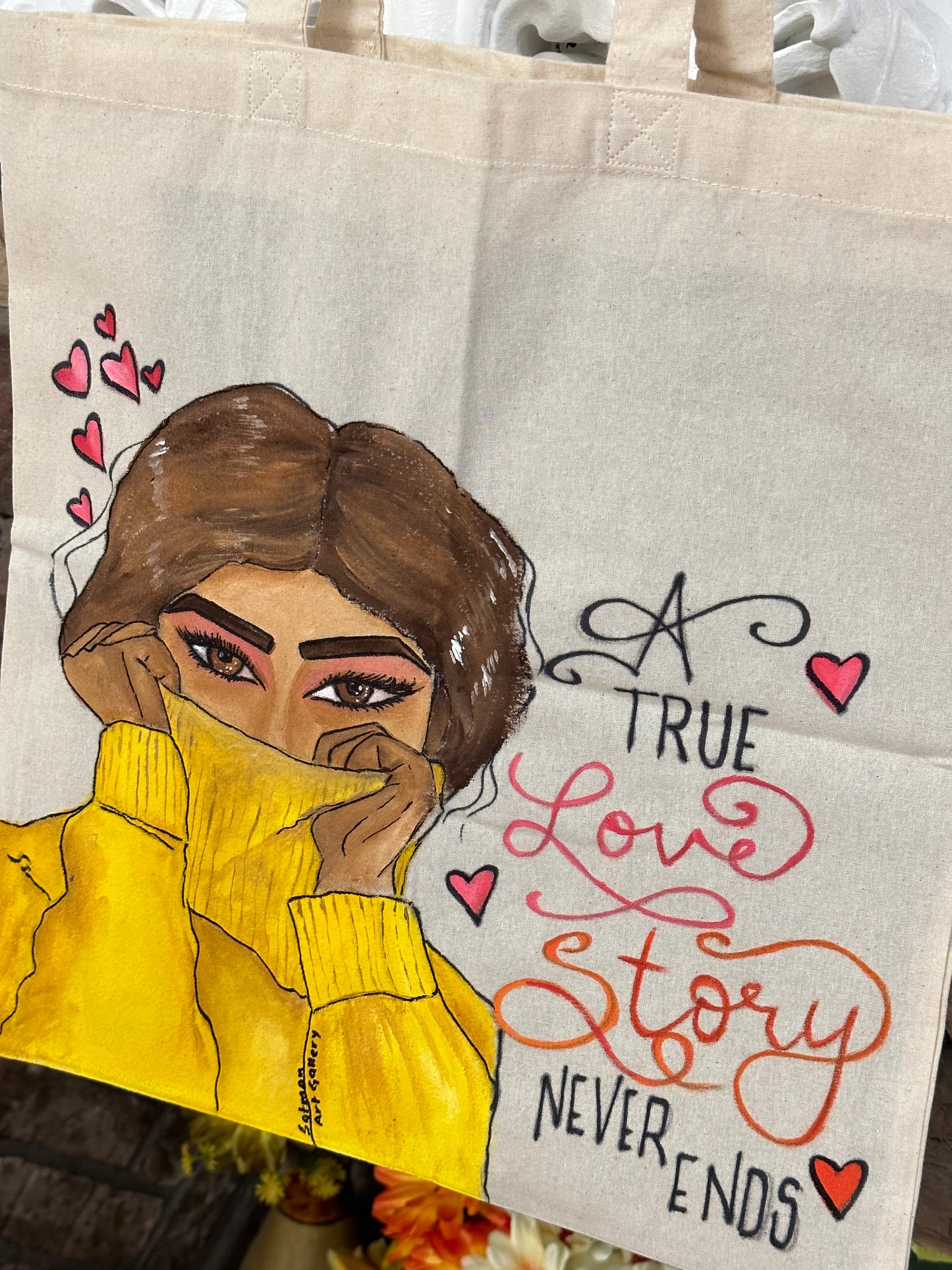 True LOVE STORY Tote