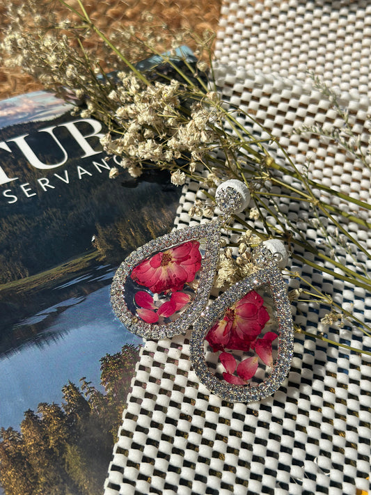 Rose Petals Earrings
