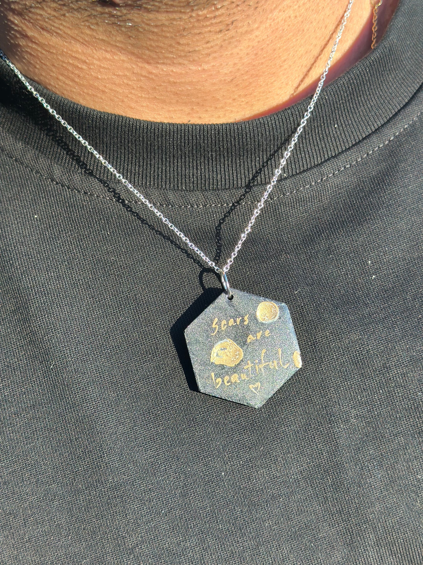 Wear Your Story- Resin Pendants
