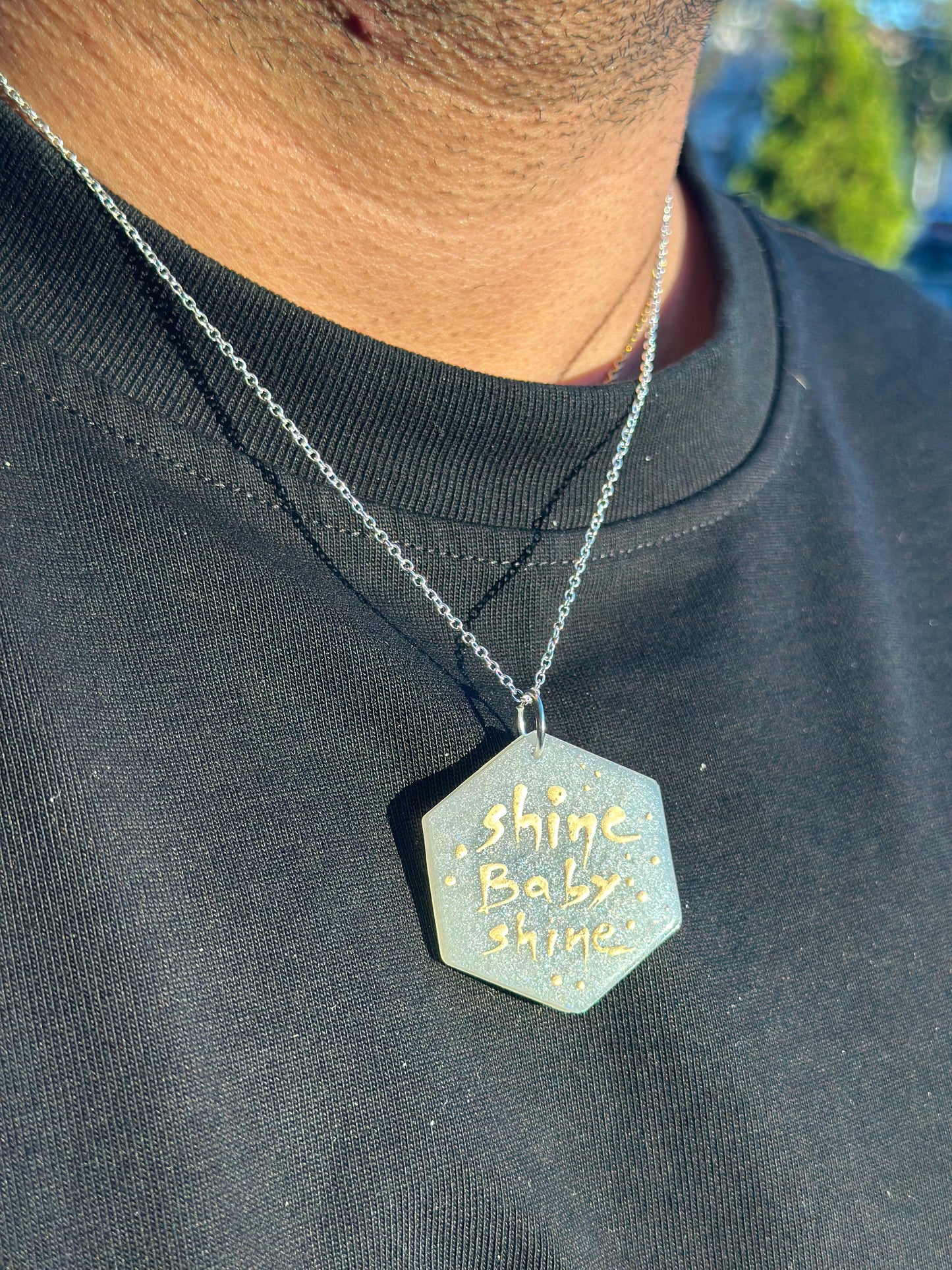 Wear Your Story- Resin Pendants