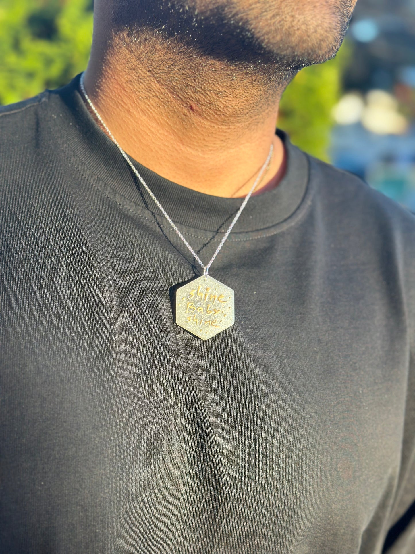 Wear Your Story Pendant- Shine Baby Shine