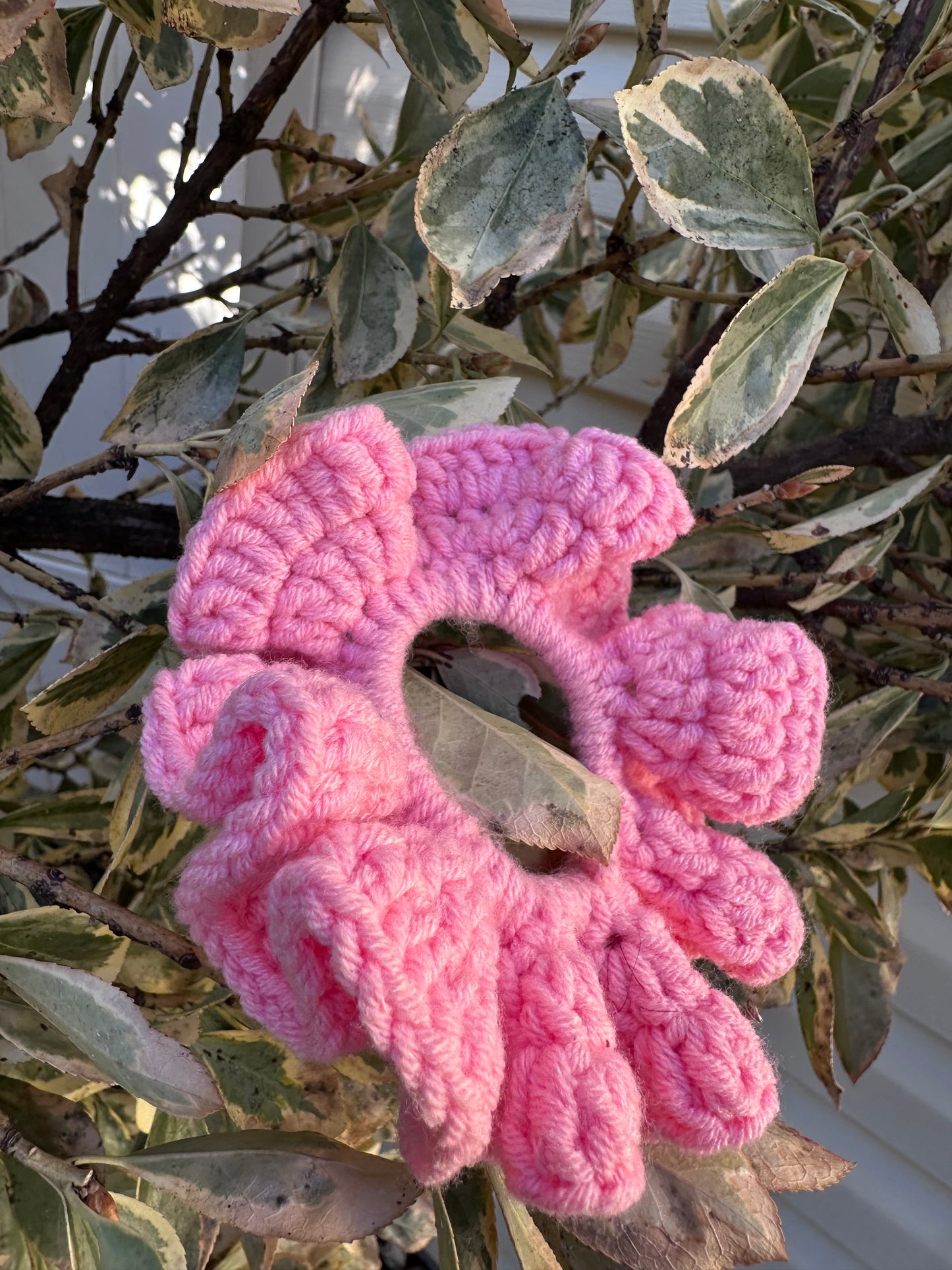 Handmade Crochet Scrunchies