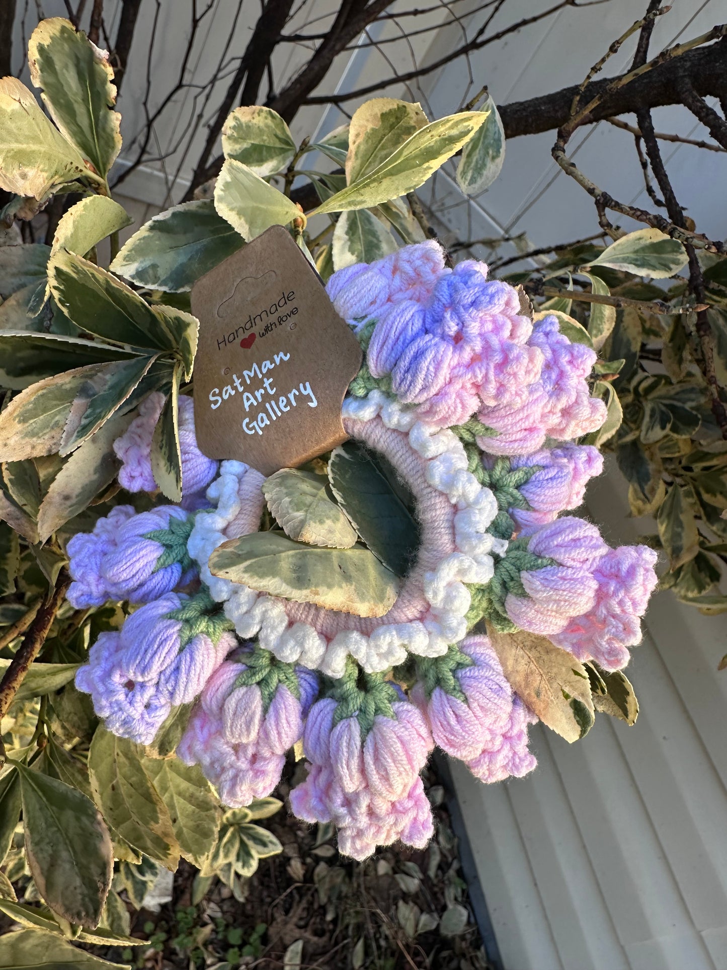 Handmade Crochet Scrunchies