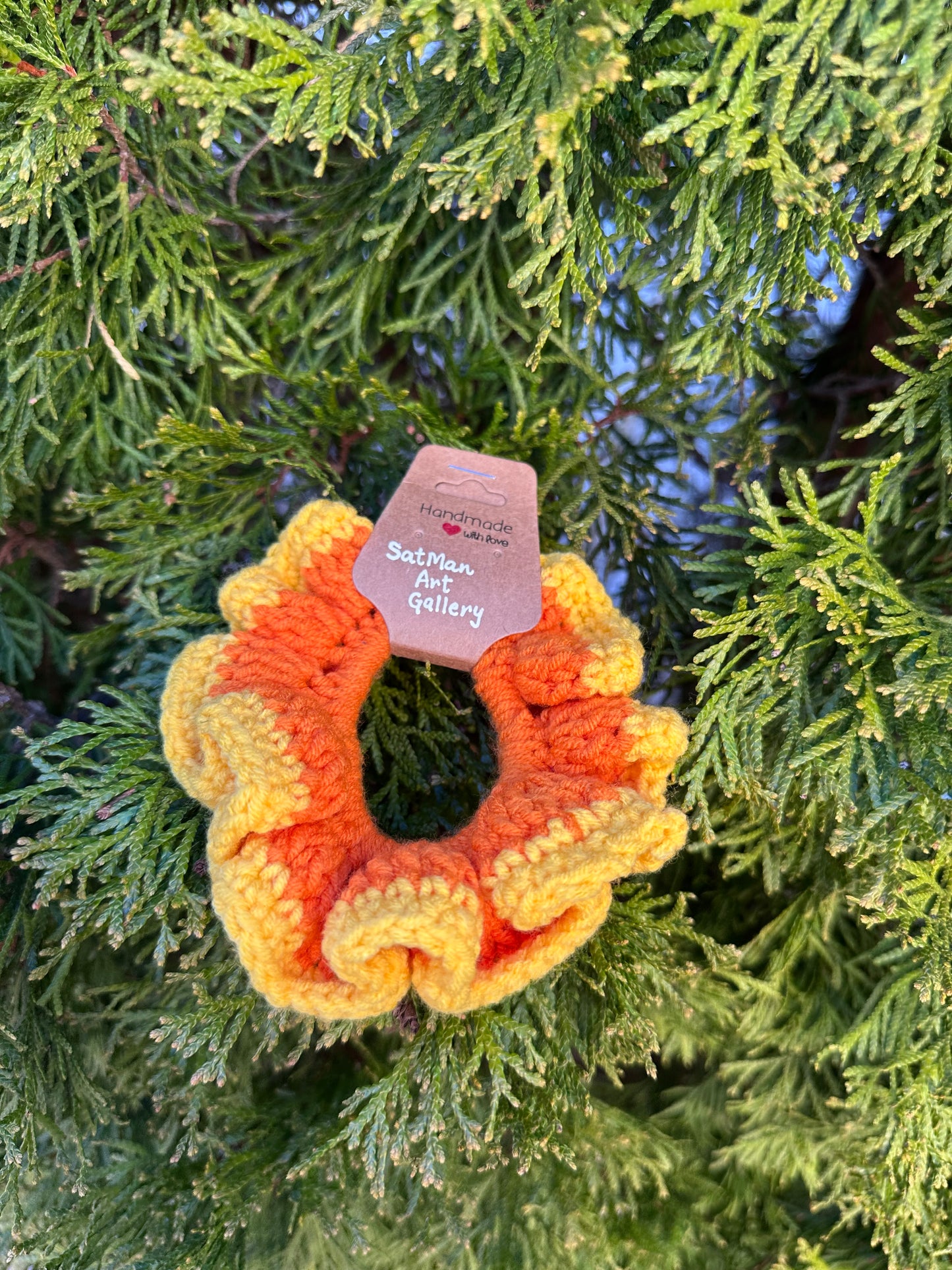 Handmade Crochet Scrunchies