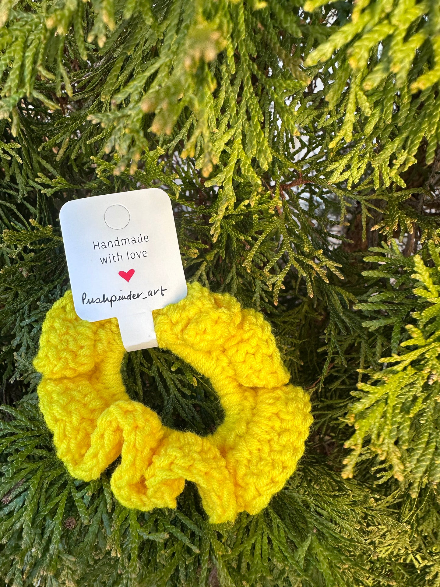 Handmade Crochet Scrunchies
