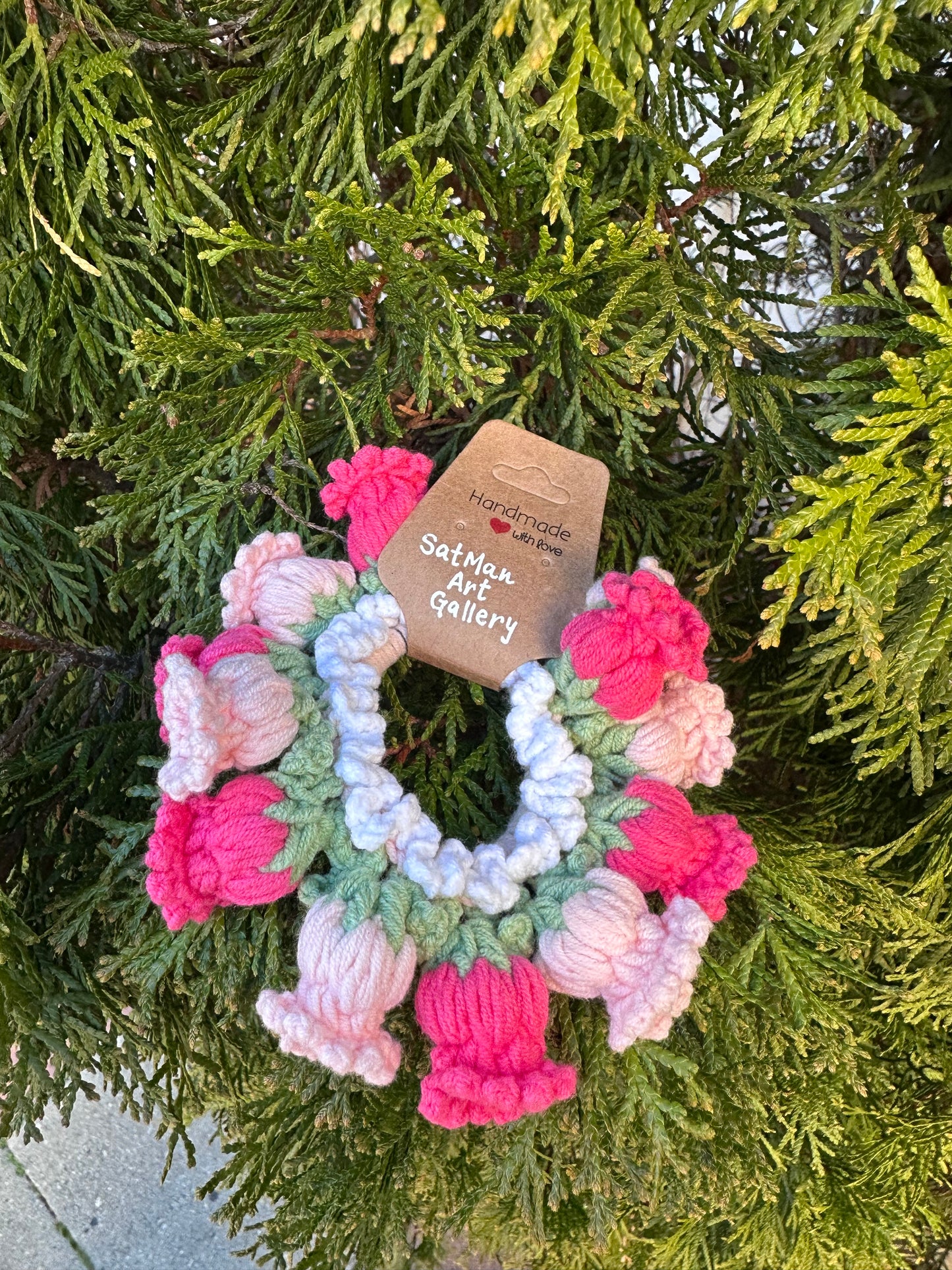 Handmade Crochet Scrunchies
