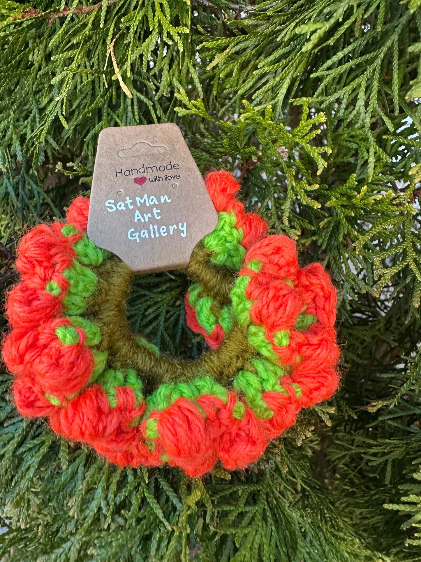 Handmade Crochet Scrunchies