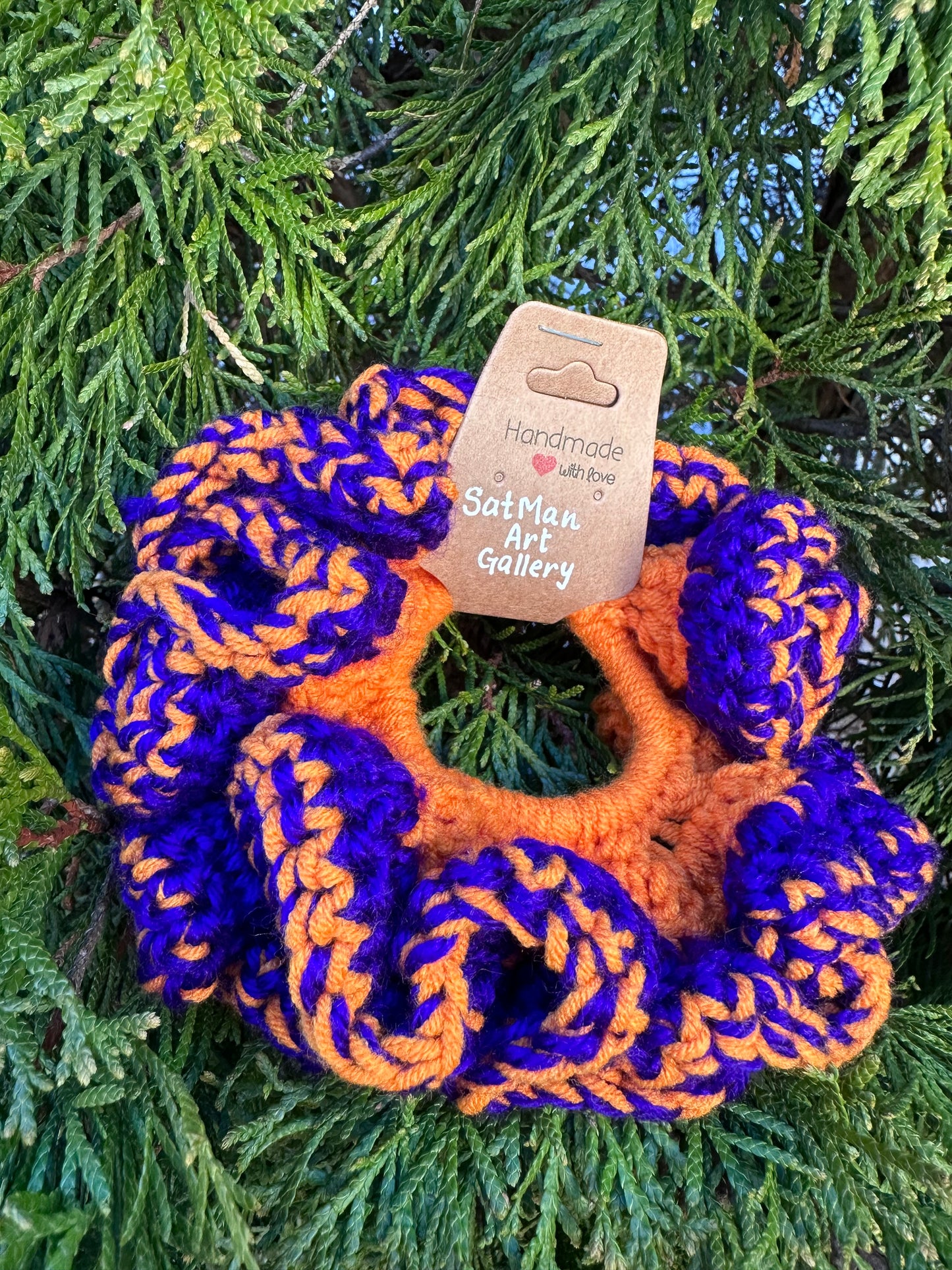 Handmade Crochet Scrunchies