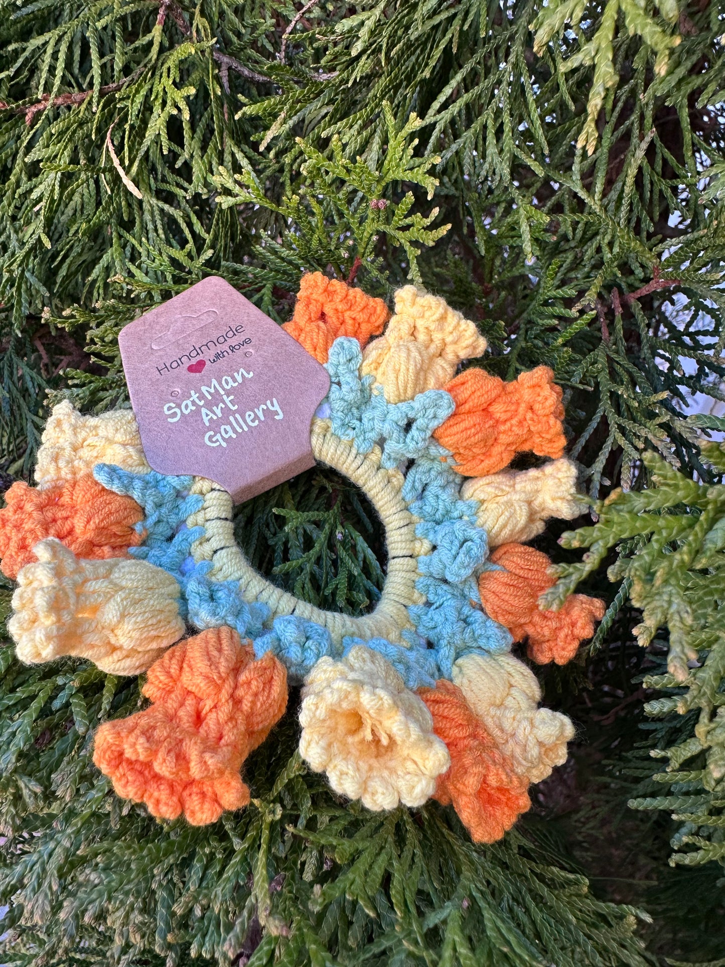 Handmade Crochet Scrunchies
