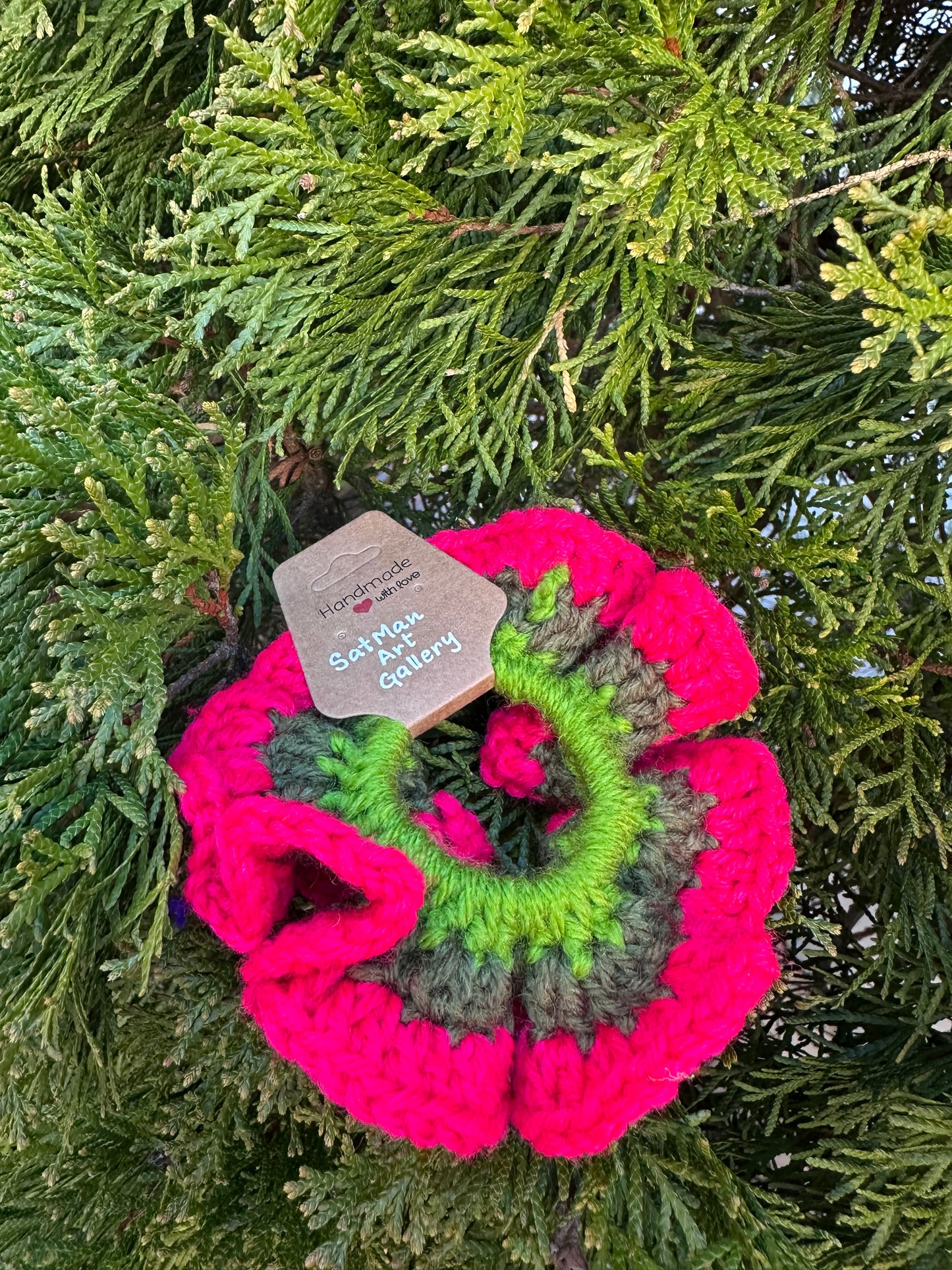 Handmade Crochet Scrunchies