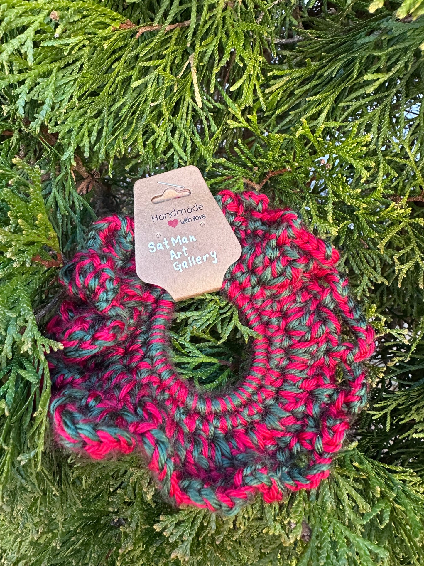 Handmade Crochet Scrunchies