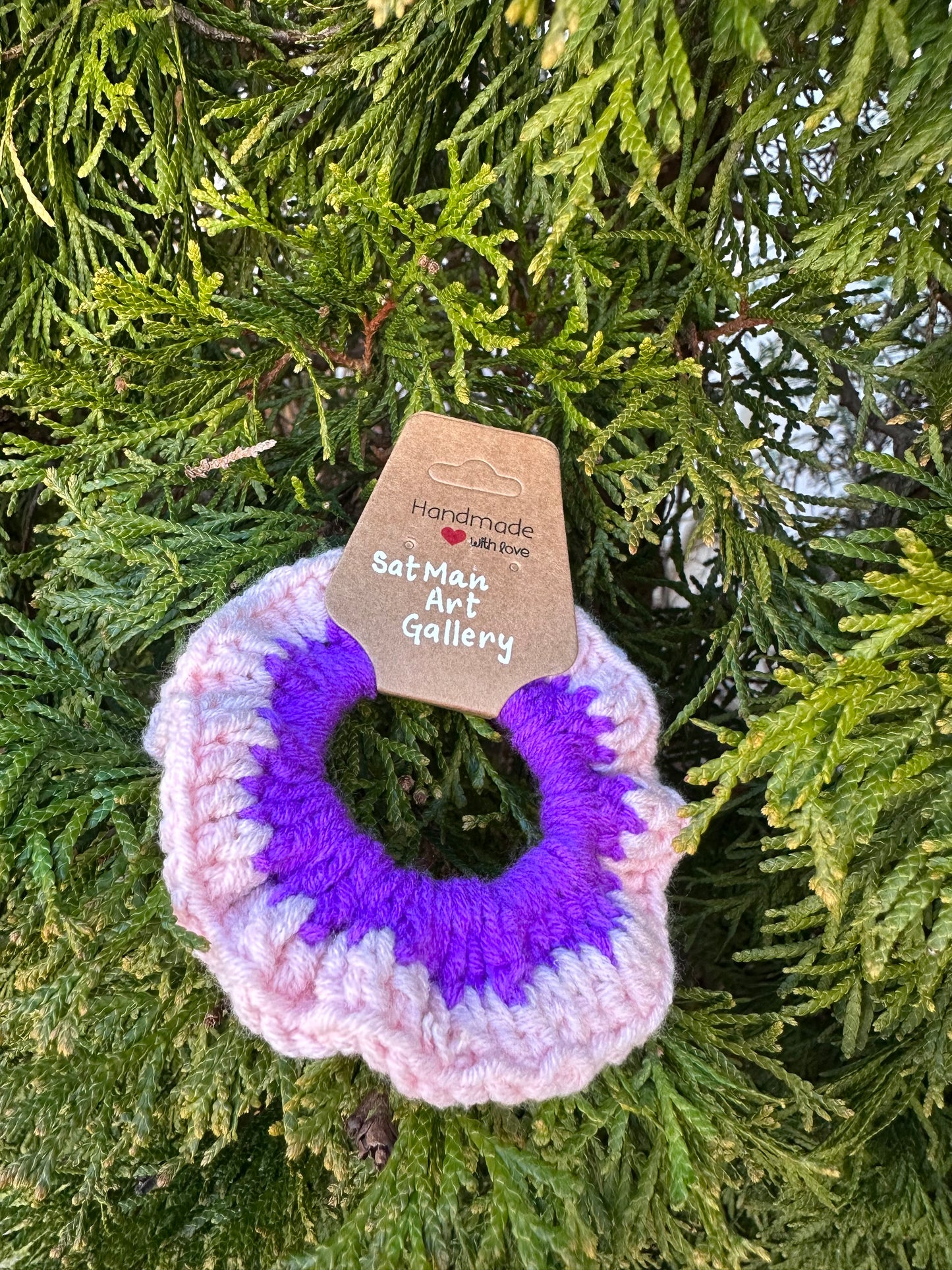 Handmade Crochet Scrunchies
