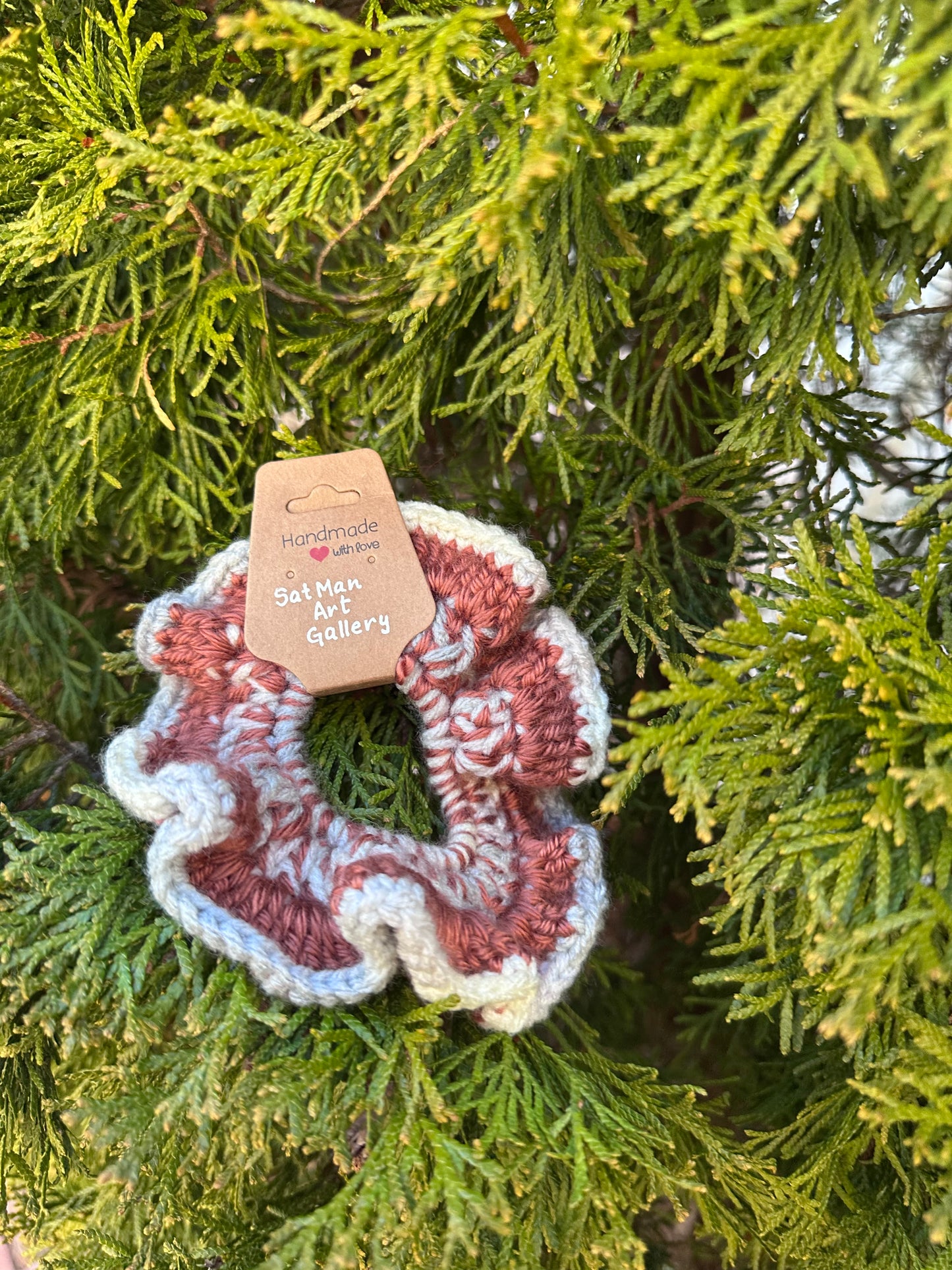 Handmade Crochet Scrunchies