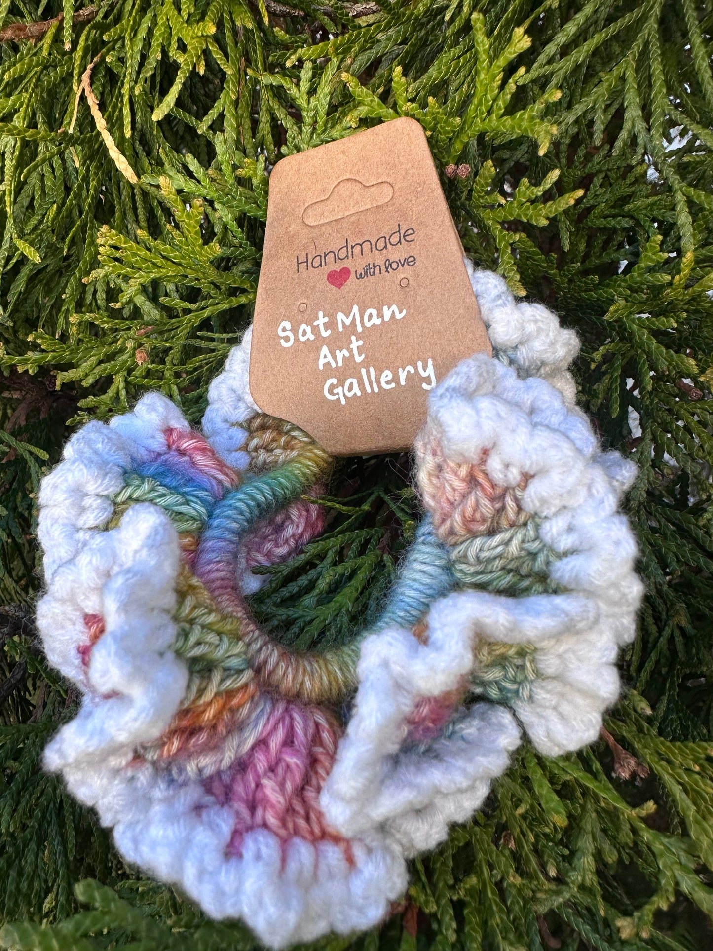 Handmade Crochet Scrunchies