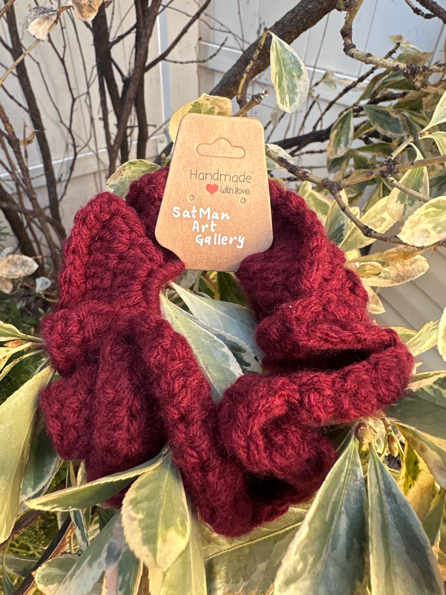 Handmade Crochet Scrunchies