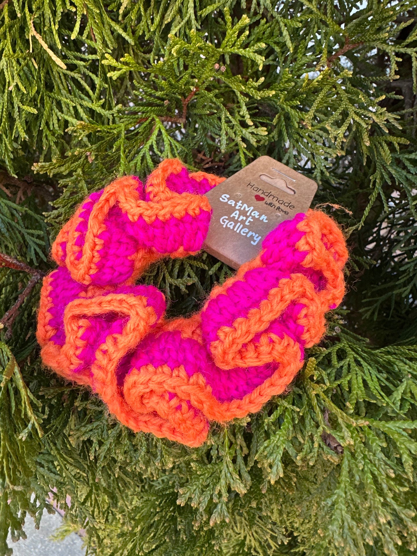 Handmade Crochet Scrunchies