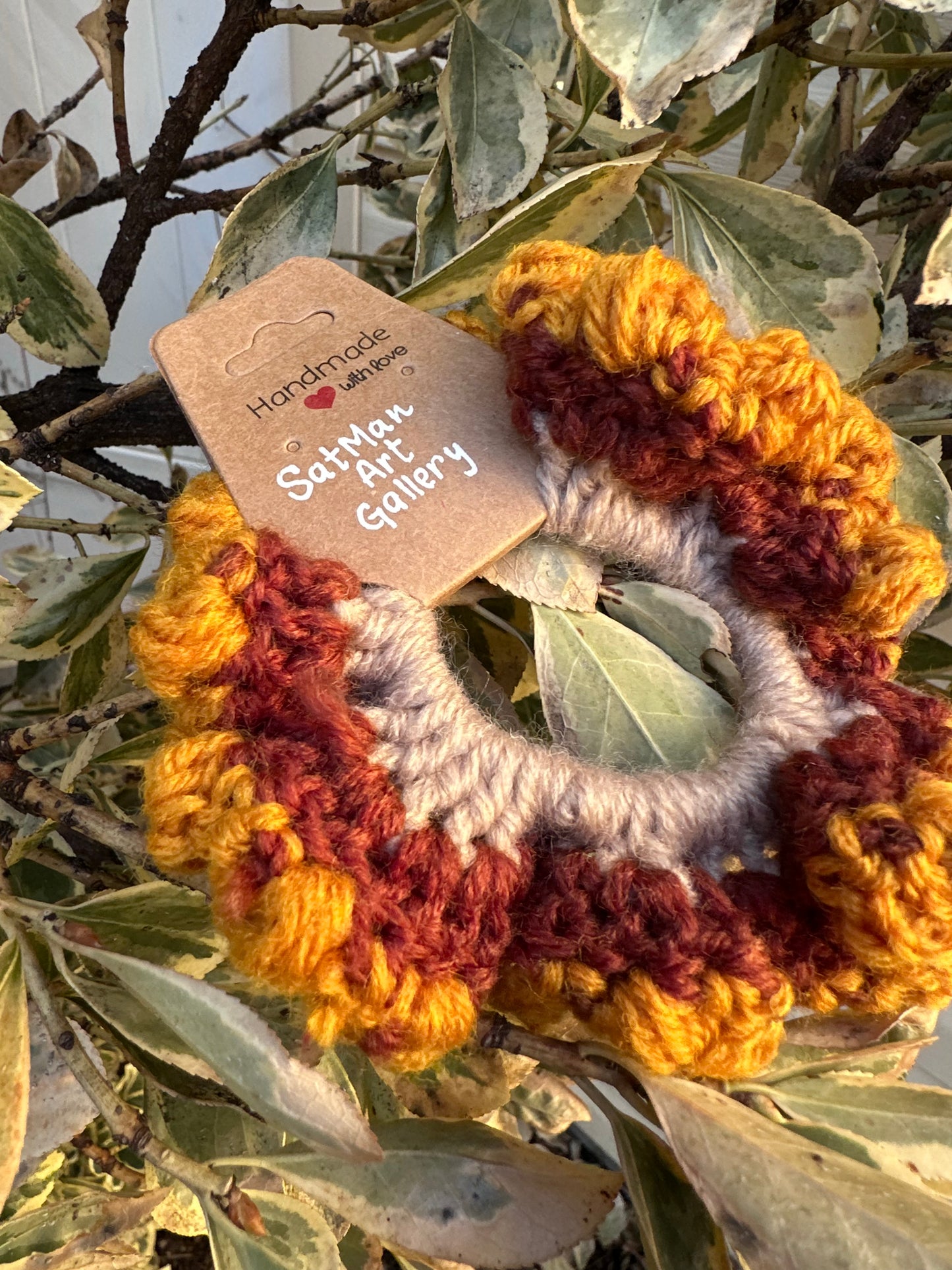 Handmade Crochet Scrunchies