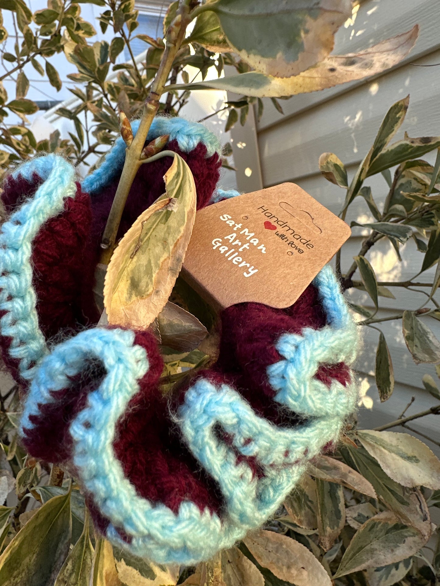 Handmade Crochet Scrunchies