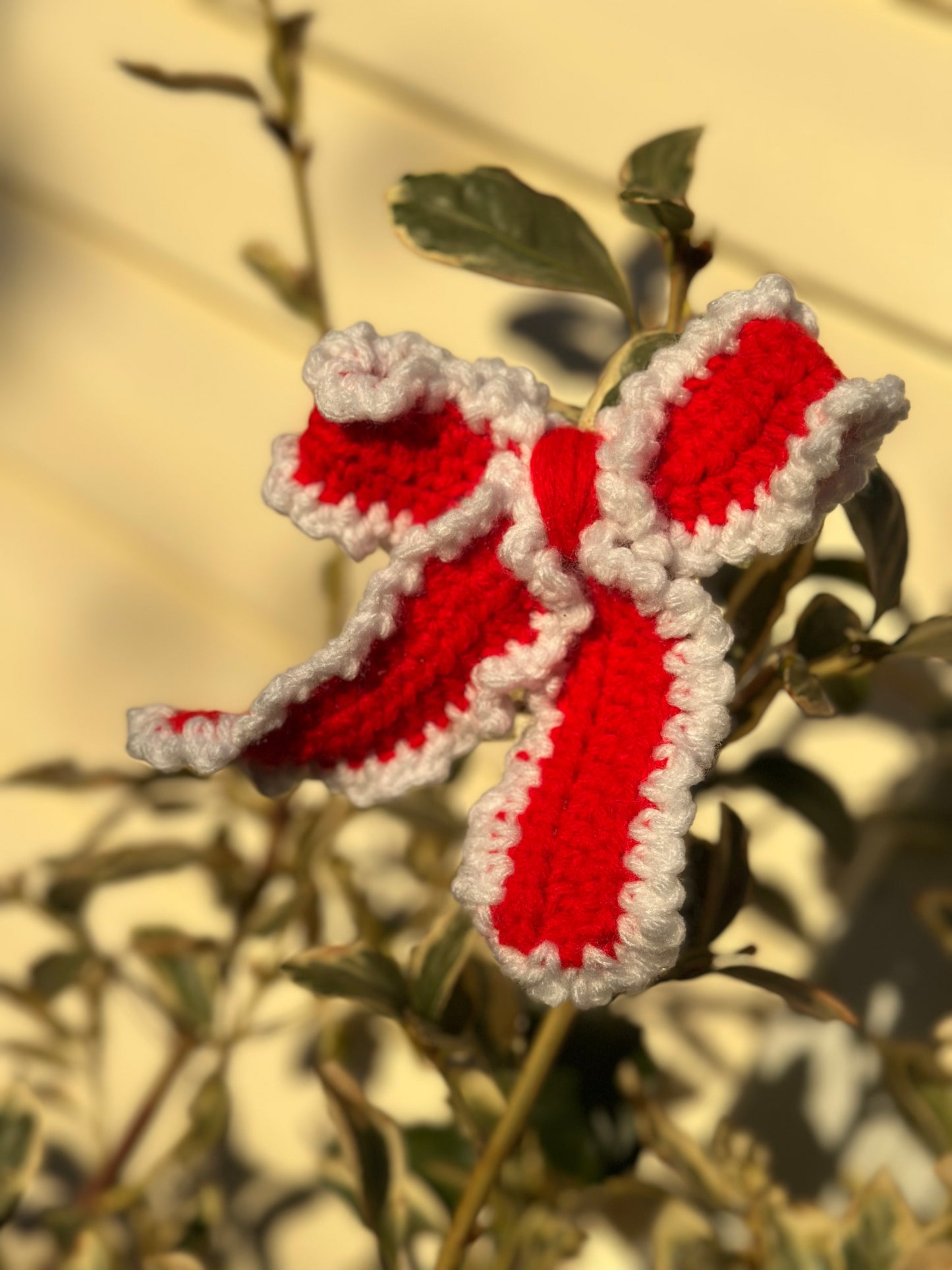 Crochet Bow Clips