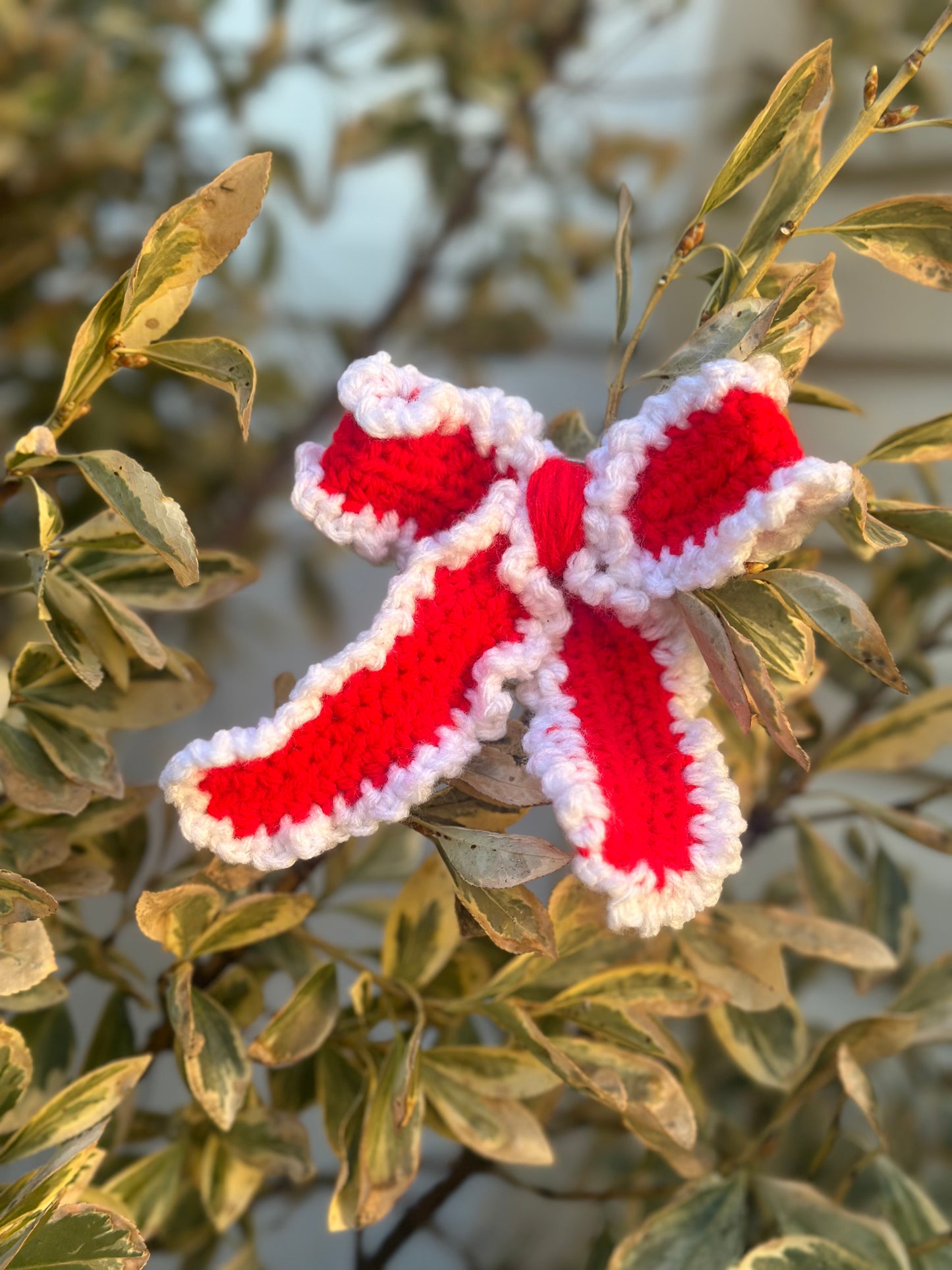 Crochet Bow Clips