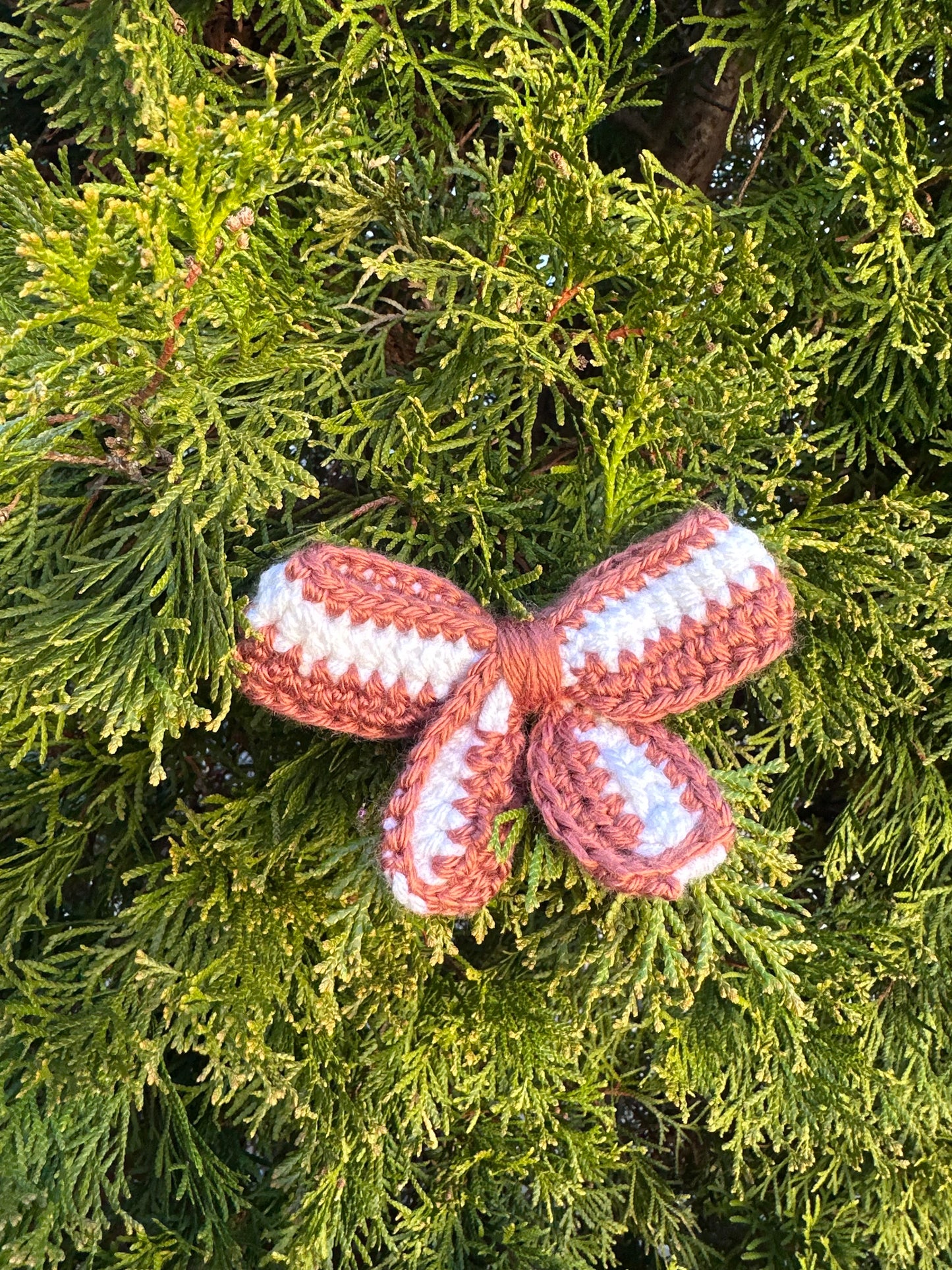 Crochet Bow Clips