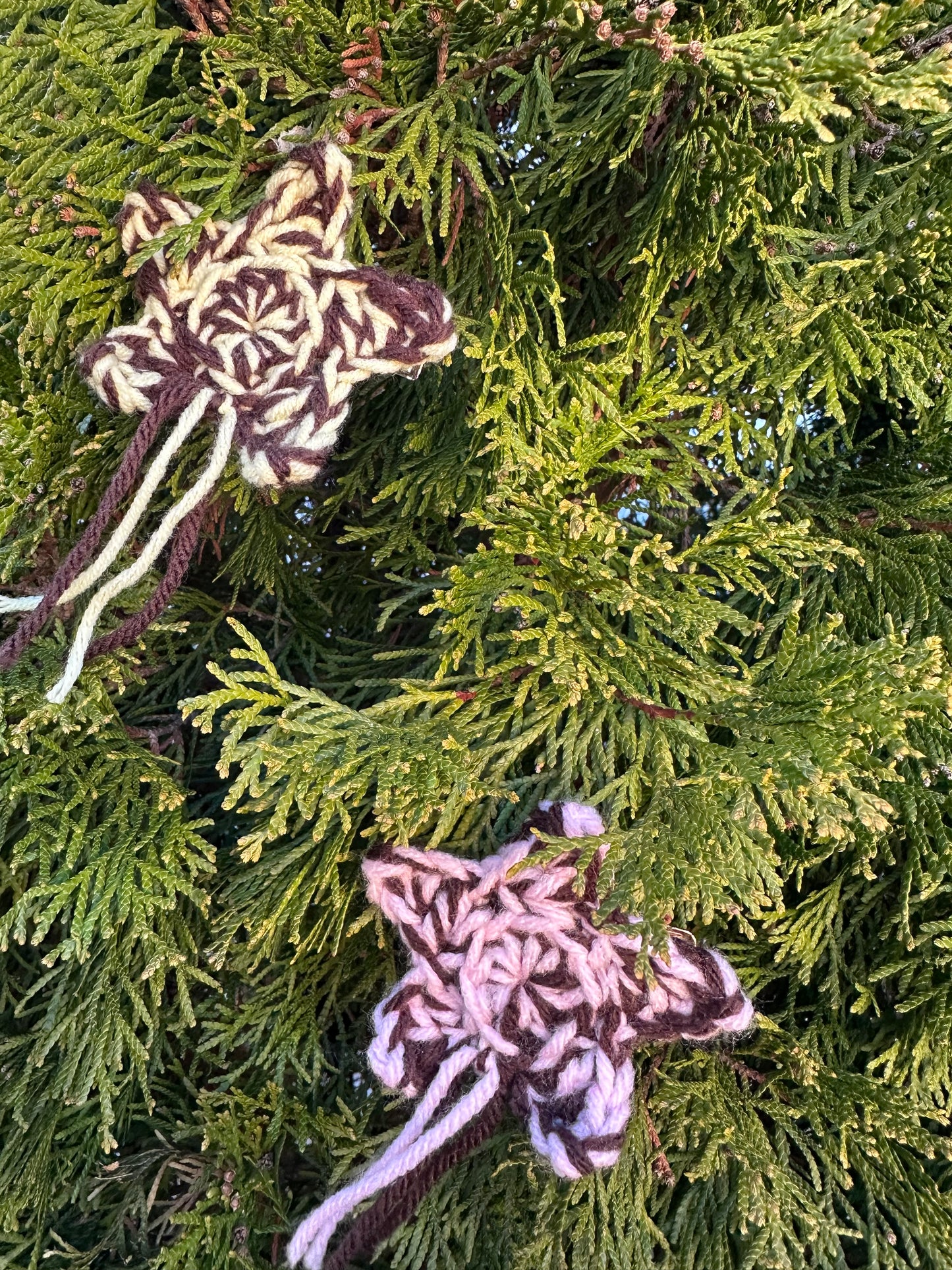 Crochet Hair Clips