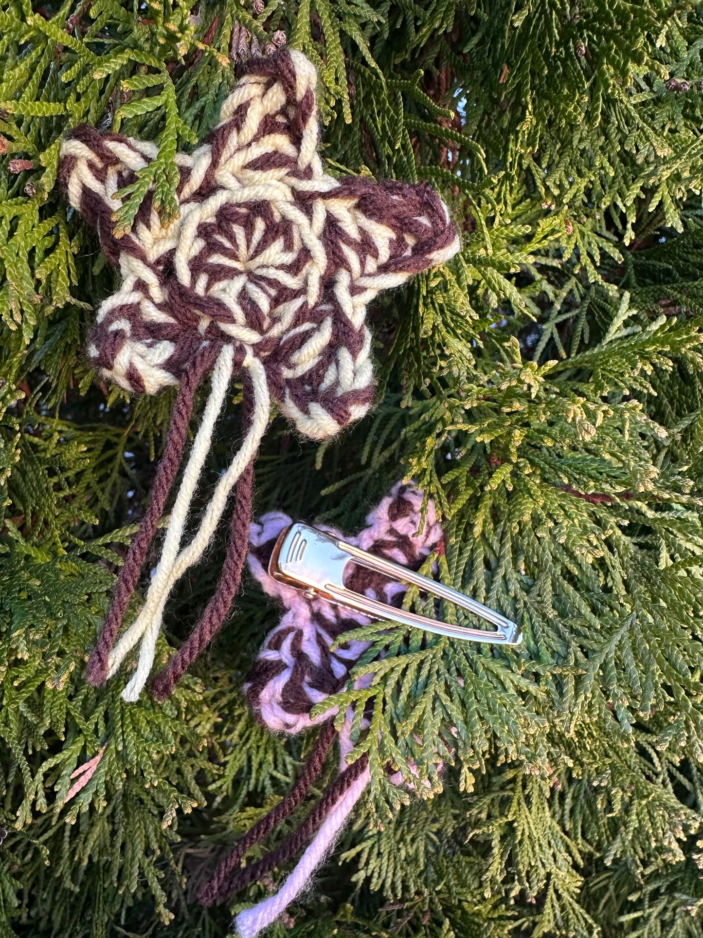 Crochet Hair Clips