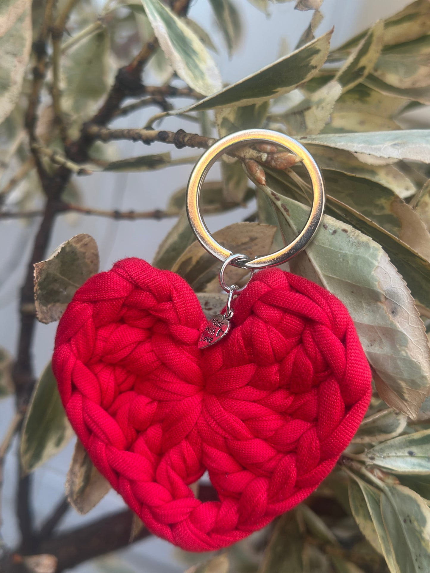 Crochet Red Keychains