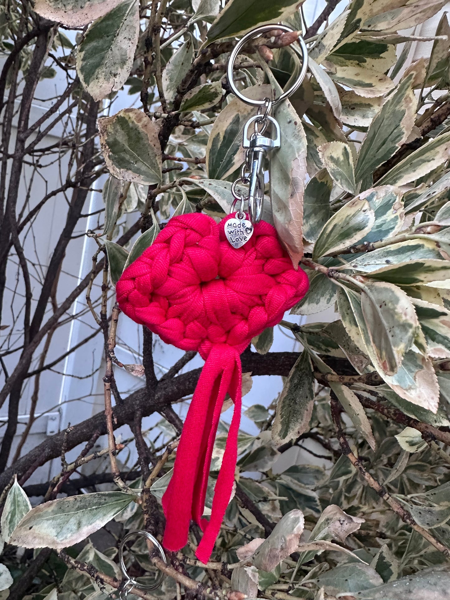 Crochet Red Keychains