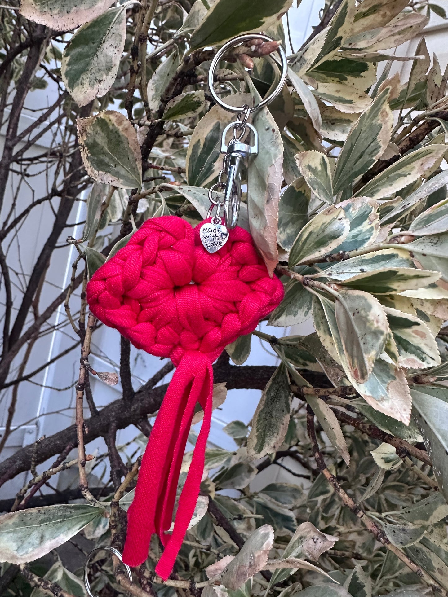 Crochet Red Keychains