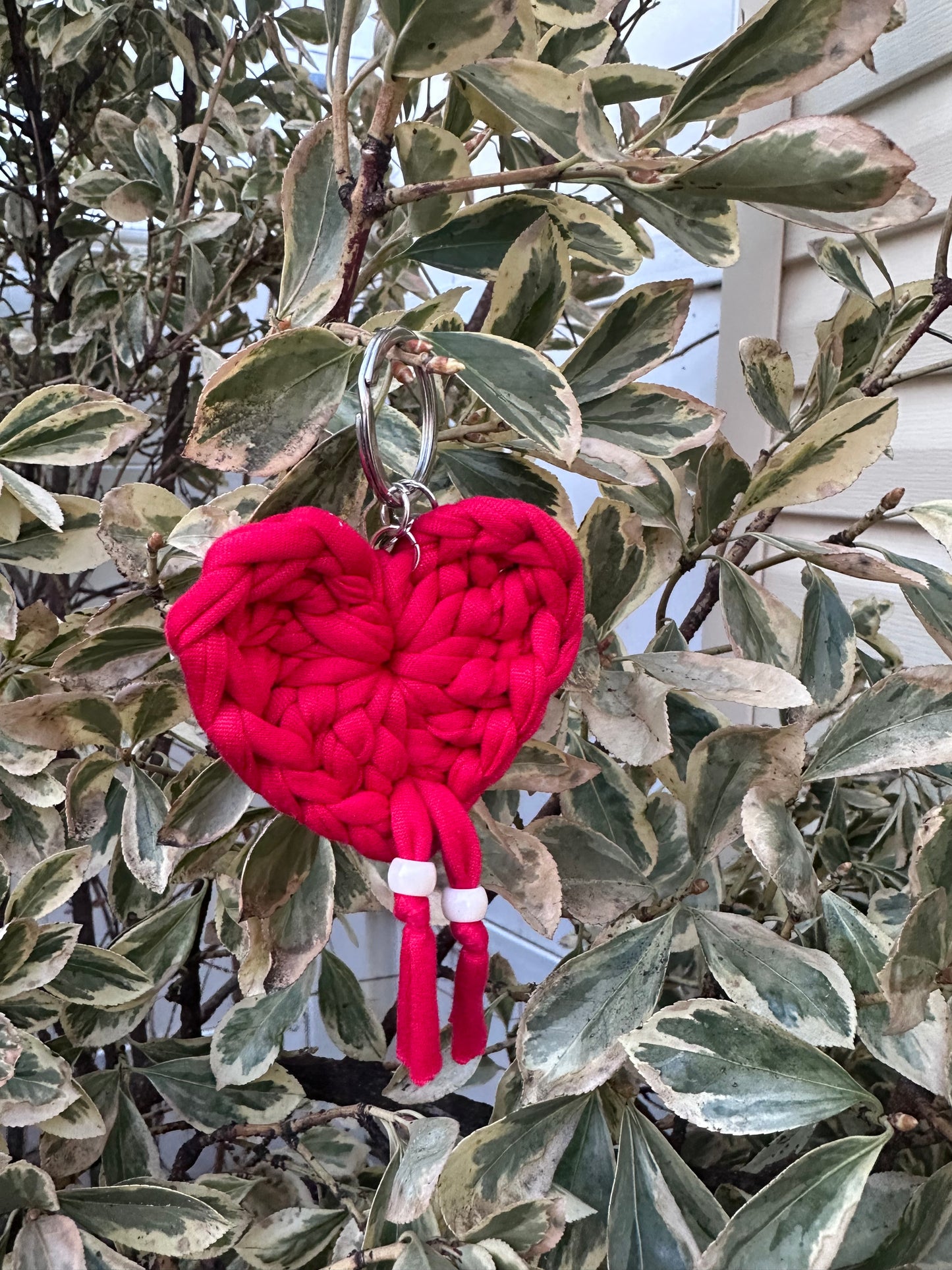 Crochet Red Keychains