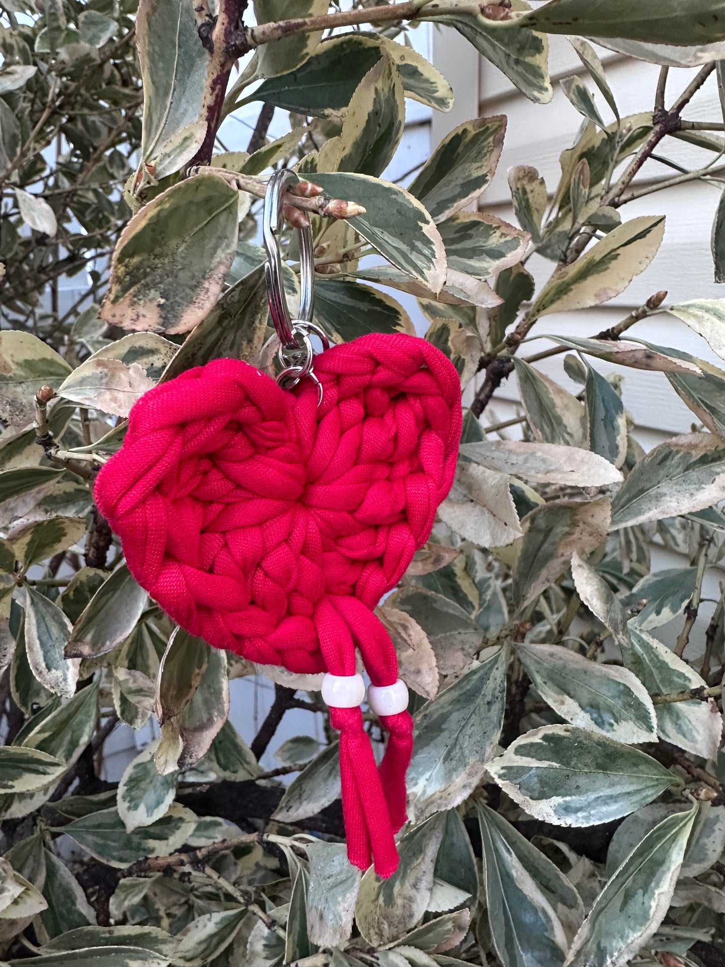 Crochet Red Keychains