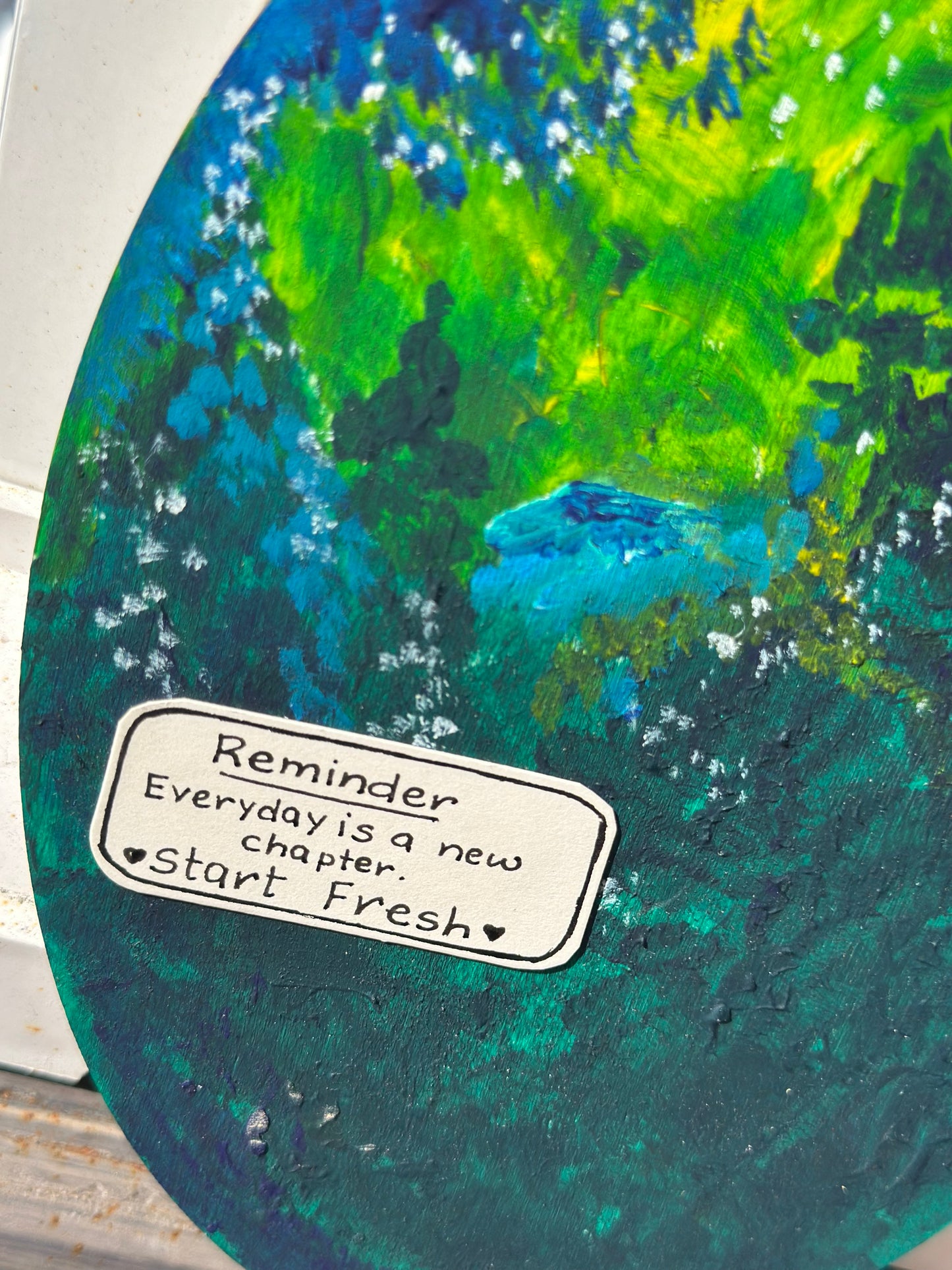 Hand-Painted Reminders