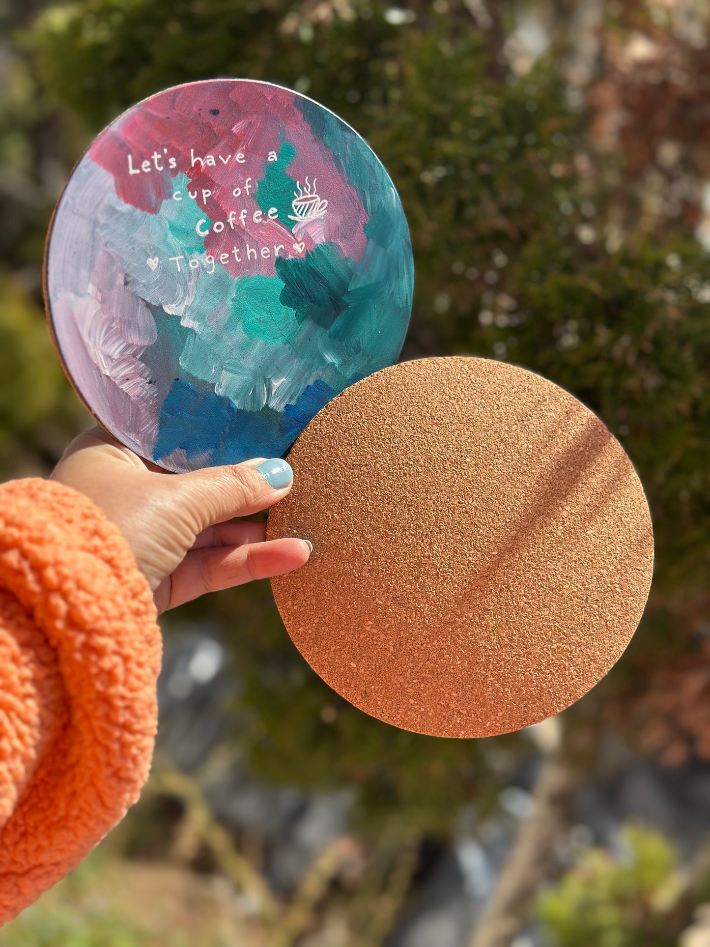 Handmade Cork Coasters