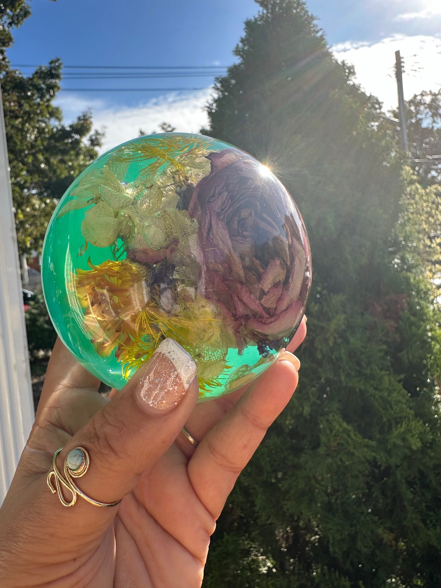 Floral Night Lamp