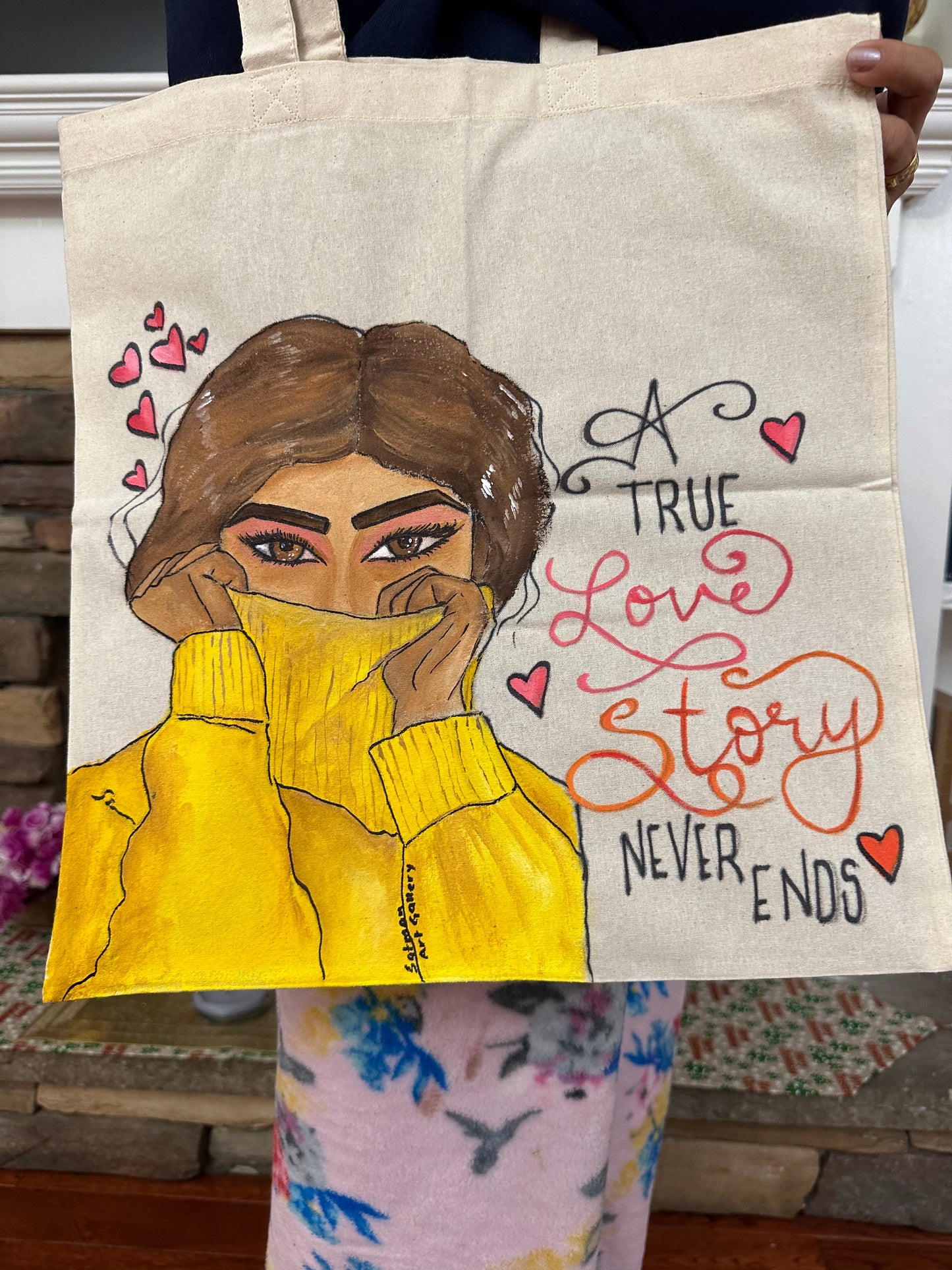 True LOVE STORY Tote