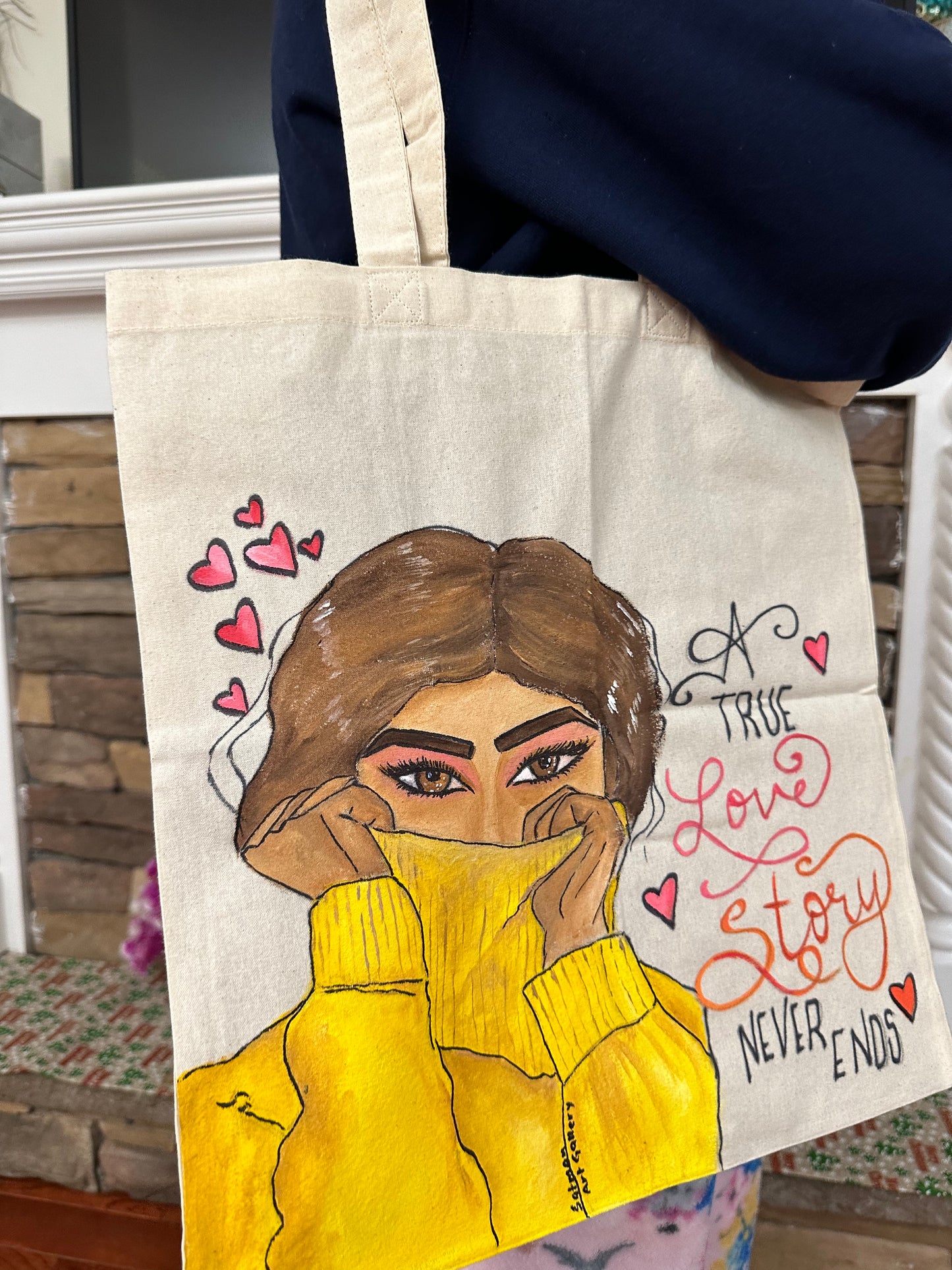 True LOVE STORY Tote